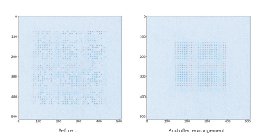 Pasqal crée un registre quantique parfait de 506 atomes